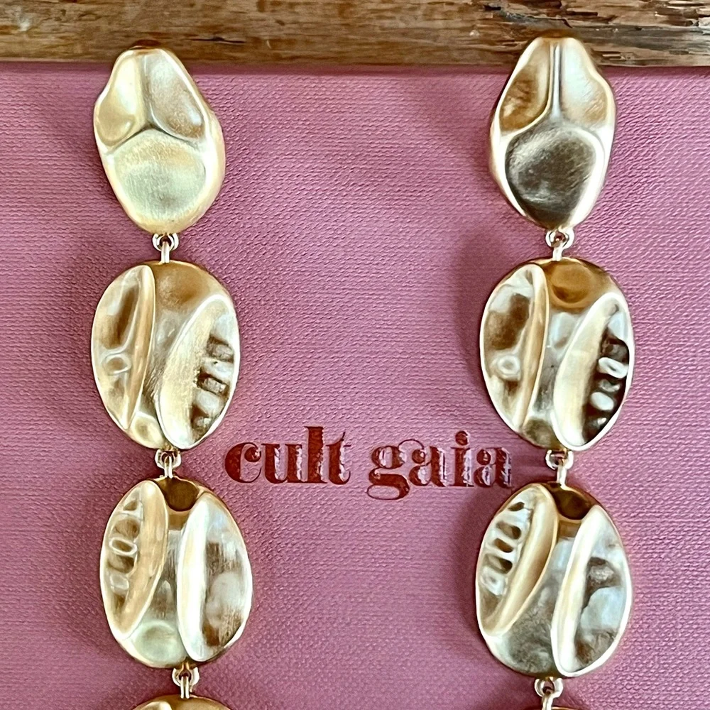 πΊπHPππΊ NWT Cult Gaia Veda Earrings - Picture 5 of 16